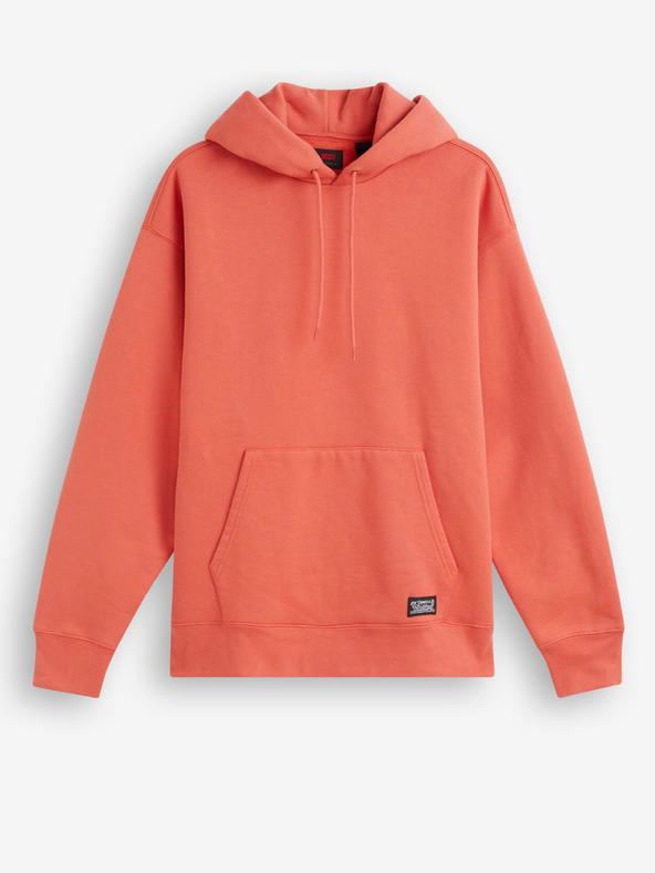 Levi's® Oranžová pánská mikina s kapucí Levi's® Skate