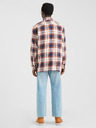 Levi's® Bílo-modrá unisex kostkovaná košile Levi's® Jackson Worker