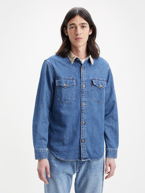 Levi's® Modrá pánská džínová košile Levi's® Western