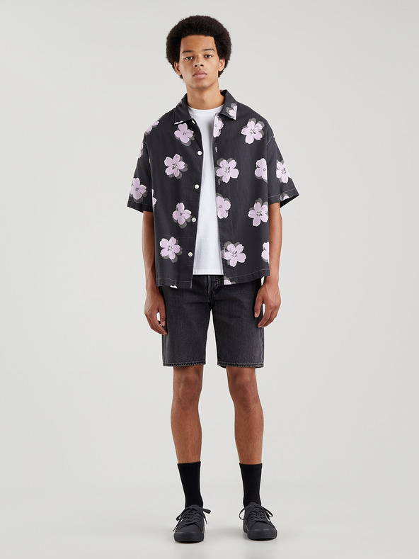 Levi's® Černé pánské džínové kraťasy Levi's®