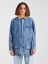 Levi's® Modrá pánská prodloužená džínová bunda Levi's® Brisbane Chore