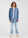 Levi's® Modrá pánská prodloužená džínová bunda Levi's® Brisbane Chore