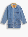 Levi's® Modrá pánská prodloužená džínová bunda Levi's® Brisbane Chore