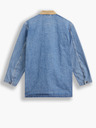 Levi's® Modrá pánská prodloužená džínová bunda Levi's® Brisbane Chore