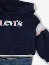 Levi's® Modrý holčičí set džínů a mikiny s kapucí Levi's®
