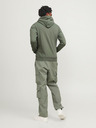 Jack & Jones Zelená pánská mikina s kapucí Jack & Jones Map