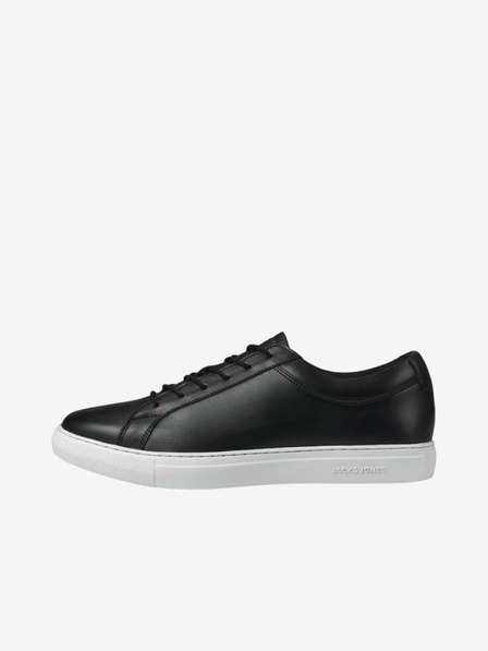 Jack & Jones Černé kožené tenisky Jack & Jones Galaxy