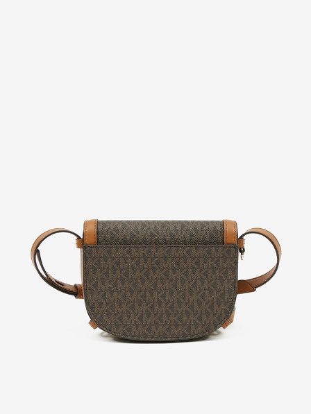 Michael Kors Tmavě hnědá crossbody kabelka Michael Kors Hally