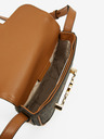 Michael Kors Tmavě hnědá crossbody kabelka Michael Kors Hally