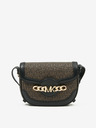 Michael Kors Tmavě hnědá crossbody kabelka Michael Kors Hally