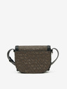 Michael Kors Tmavě hnědá crossbody kabelka Michael Kors Hally