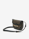 Michael Kors Tmavě hnědá crossbody kabelka Michael Kors Hally