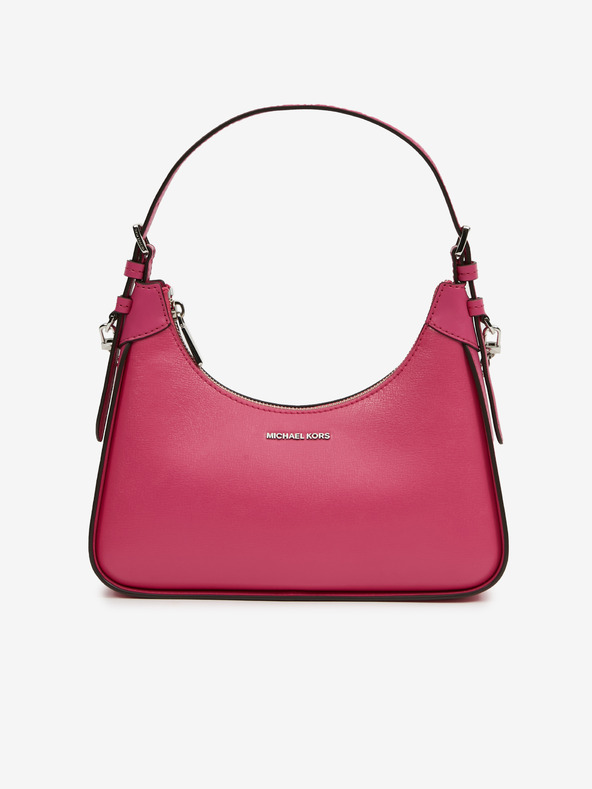 Michael Kors Tmavě růžová dámská kožená kabelka Michael Kors