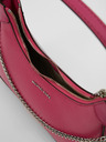 Michael Kors Tmavě růžová dámská kožená kabelka Michael Kors
