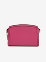 Michael Kors Tmavě růžová dámská kožená crossbody kabelka Michael Kors