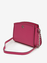 Michael Kors Tmavě růžová dámská kožená crossbody kabelka Michael Kors