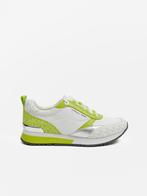 Michael Kors Zeleno-bílé dámské tenisky Michael Kors Allie Stride Trainer