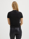 Versace Jeans Couture Černé dámské tričko Versace Jeans Couture