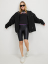 Versace Jeans Couture Černé dámské tričko Versace Jeans Couture