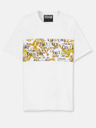 Versace Jeans Couture Bílé pánské tričko Versace Jeans Couture