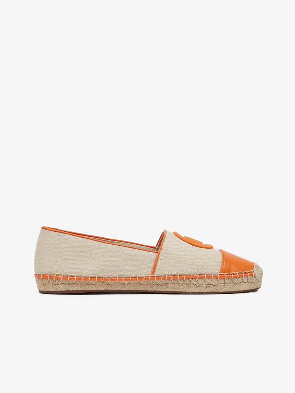 Michael Kors Oranžovo-béžové dámské espadrilky Michael Kors Kendrick