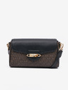 Michael Kors Hnědá dámská vzorovaná crossbody kabelka Michael Kors
