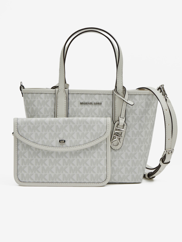 Michael Kors Bílá dámská vzorovaná kabelka Michael Kors XS Open Tote
