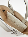 Michael Kors Bílá dámská vzorovaná kabelka Michael Kors XS Open Tote