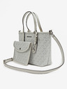 Michael Kors Bílá dámská vzorovaná kabelka Michael Kors XS Open Tote