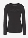 Armani Exchange Černé dámské triko Armani Exchange