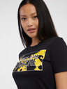 Versace Jeans Couture Černé dámské tričko Versace Jeans Couture