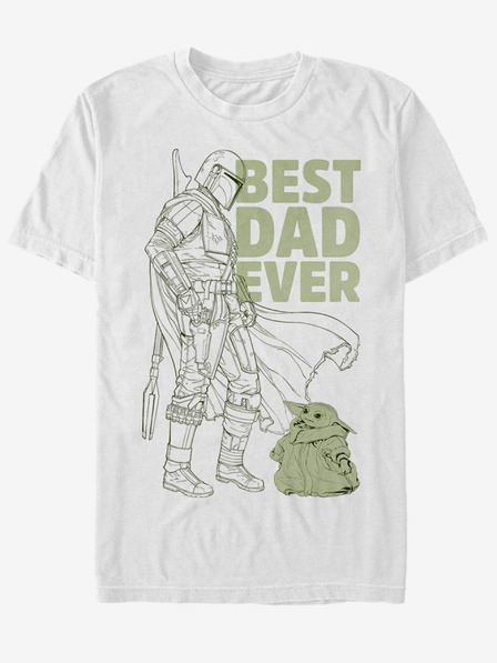 ZOOT.Fan Bílé unisex tričko ZOOT.Fan Star Wars Best Guardian