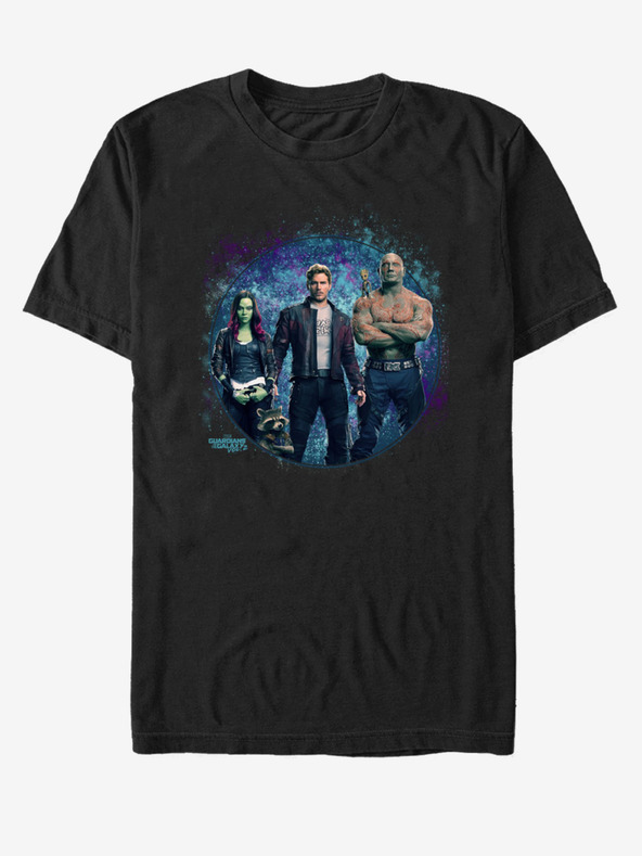 ZOOT.Fan Černé unisex tričko Strážci Galaxie ZOOT.FAN Marvel