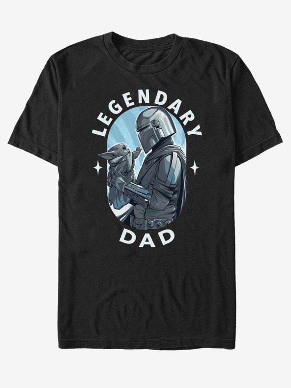 ZOOT.Fan Černé unisex tričko ZOOT.Fan Star Wars Legendary Dad