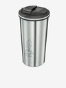 Cilio Cestovní  termohrnek ve stříbrné barvě Celeste 355ml Cilio