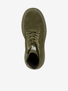 Steve Madden Tmavě zelené dámské semišové kotníkové boty Steve Madden Gaja