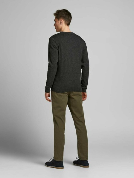 Jack & Jones Tmavě šedý basic svetr Jack & Jones Basic