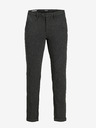 Jack & Jones Tmavě šedé kalhoty Jack & Jones Marco