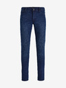 Jack & Jones Tmavě modré pánské slim fit džíny Jack & Jones Glenn