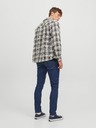 Jack & Jones Modré pánské straight fit džíny Jack & Jones Glenn