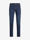 Jack & Jones Modré pánské straight fit džíny Jack & Jones Glenn