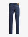 Jack & Jones Modré pánské straight fit džíny Jack & Jones Glenn