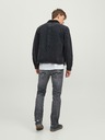 Jack & Jones Šedé pánské straight fit džíny Jack & Jones Tim