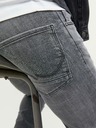 Jack & Jones Šedé pánské straight fit džíny Jack & Jones Tim