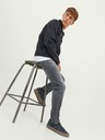 Jack & Jones Šedé pánské straight fit džíny Jack & Jones Tim