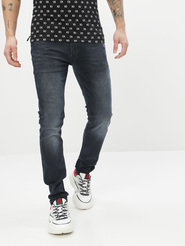 Jack & Jones Tmavě modré skinny fit džíny Jack & Jones Liam