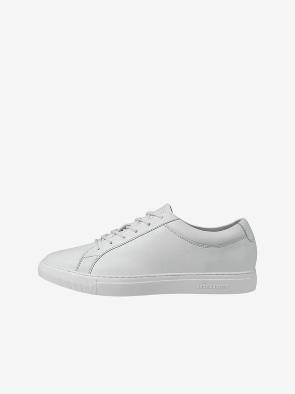 Jack & Jones Bílé kožené tenisky Jack & Jones Galaxy