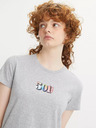 Levi's® Šedé dámské žíhané tričko Levi's® 501