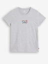 Levi's® Šedé dámské žíhané tričko Levi's® 501