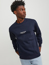 Jack & Jones Tmavě modrá pánská mikina Jack & Jones Vesterbro